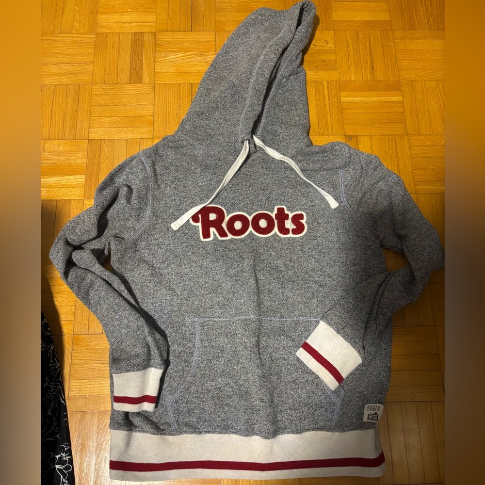 Roots Gray Cabin Hoodie